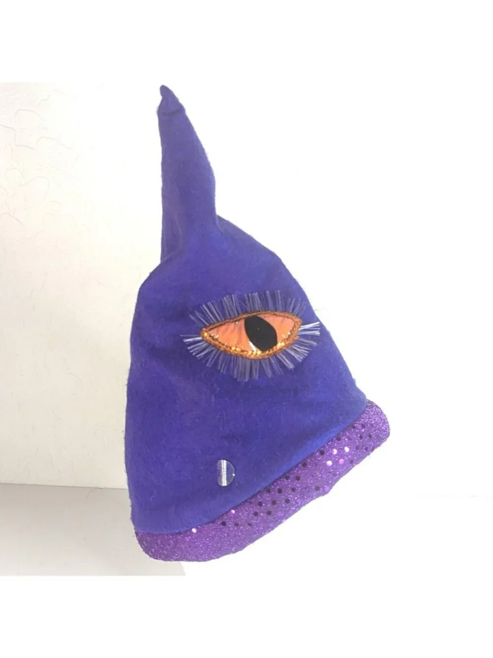 Russ Halloween Purple Monster Witch Hat Big Eyes Kids Costume NWT 2019